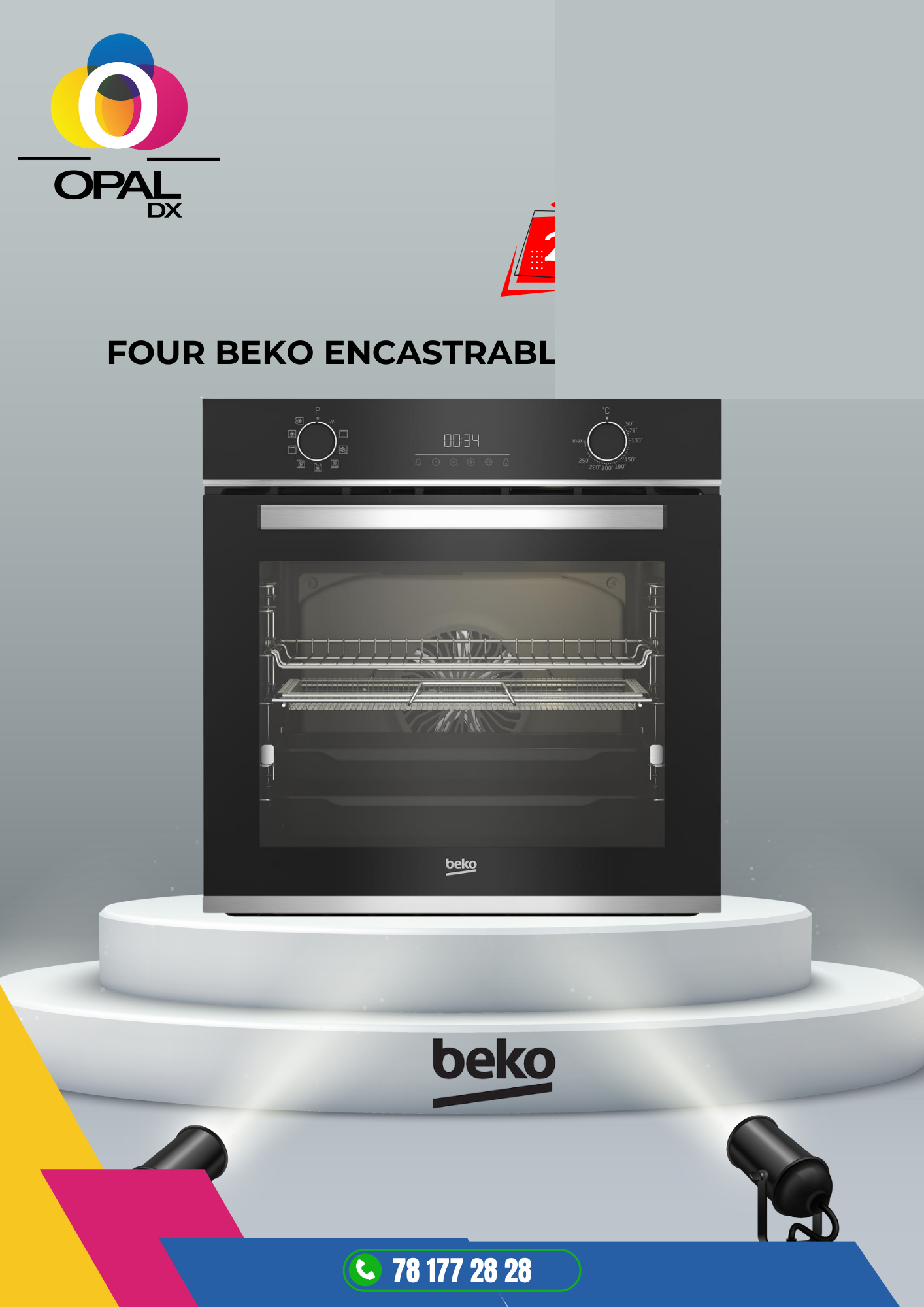 FOUR BEKO ENCASTRABLE ELECTRIQUE 60/60