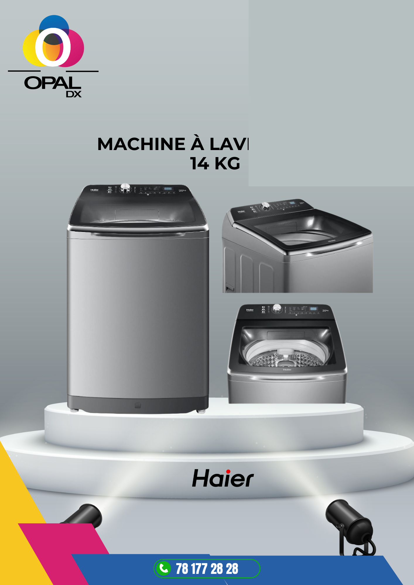 Machine à Laver HAIER 14 kg