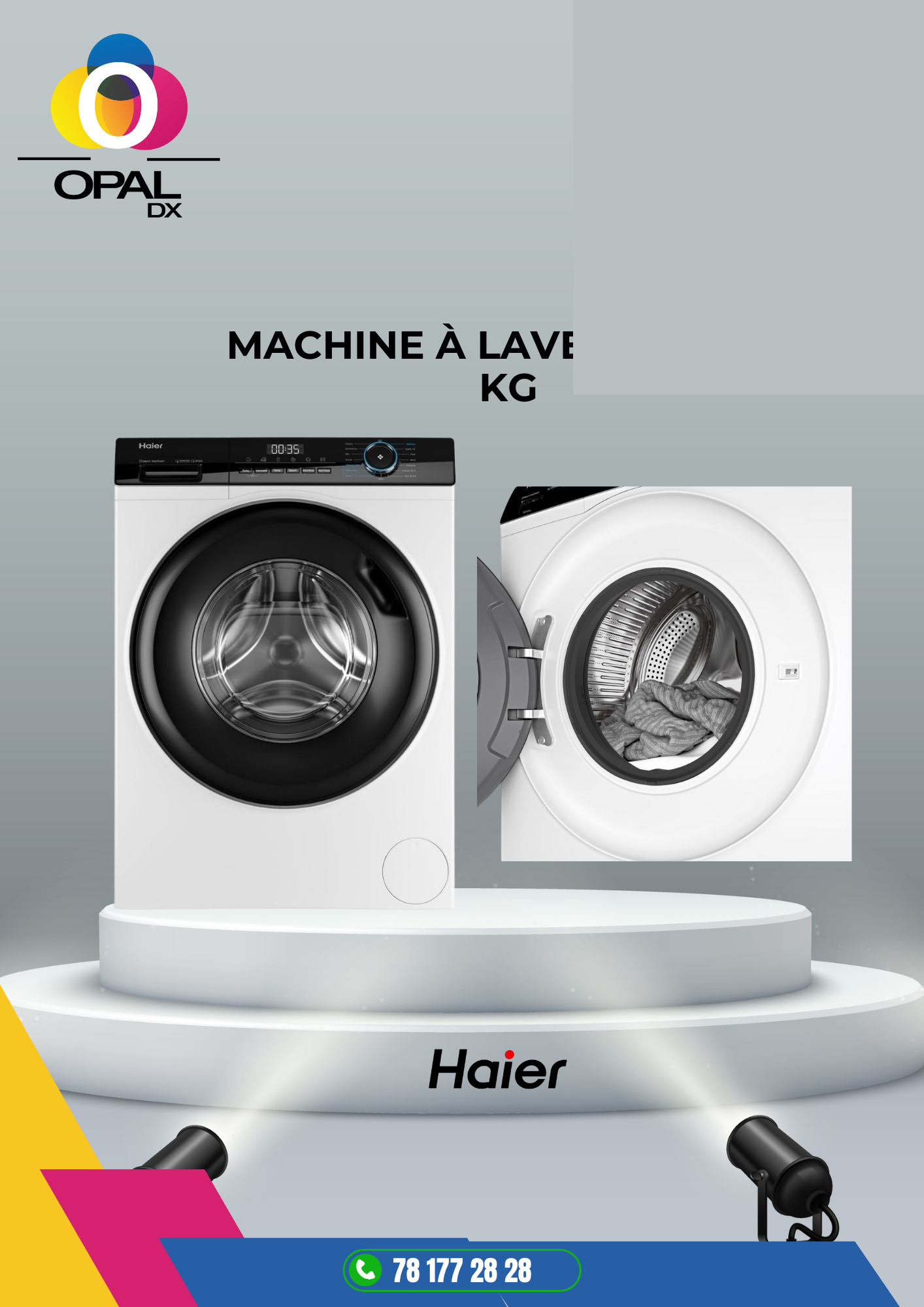 Machine à Laver HAIER 7 Kg
