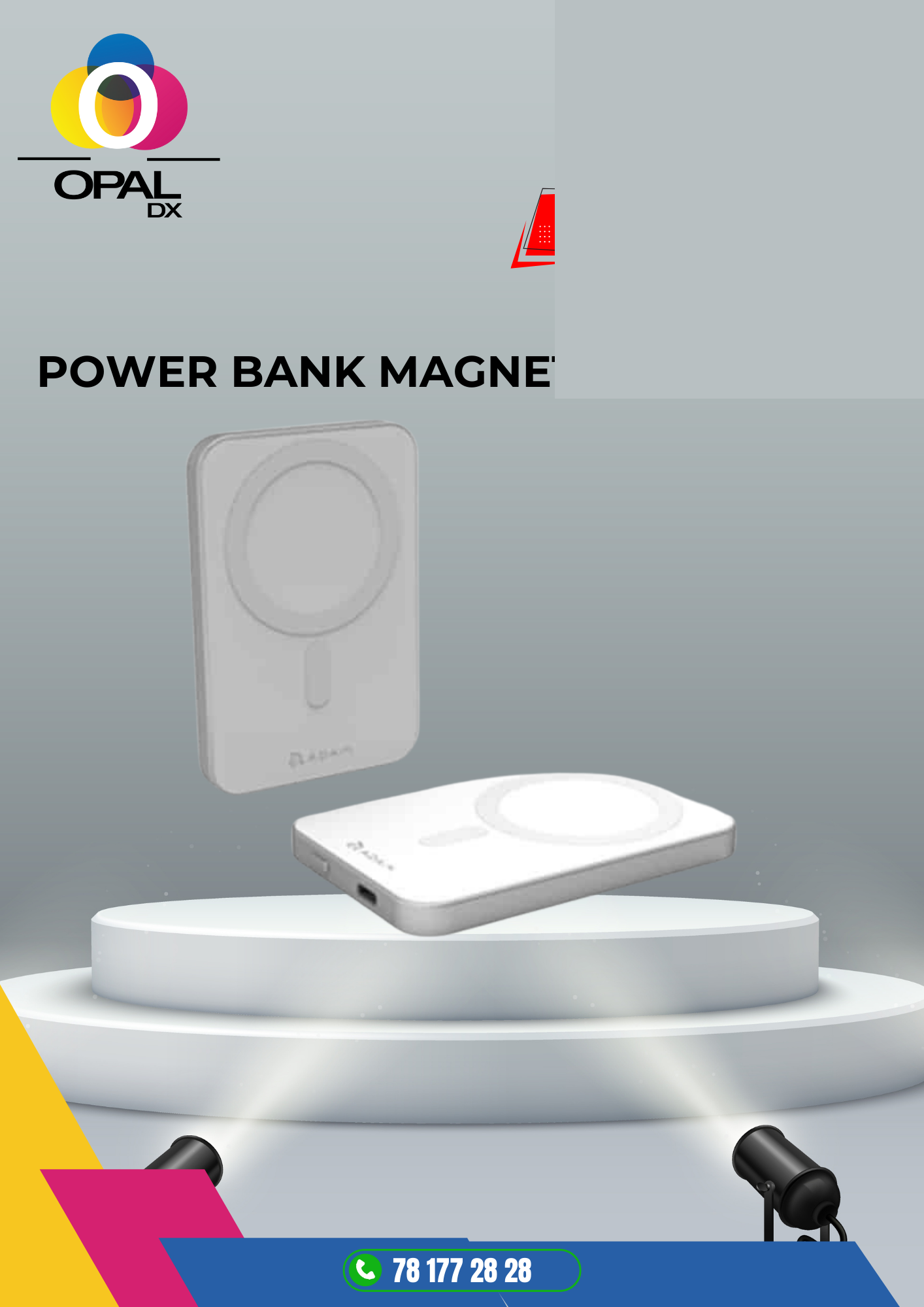 POWER BANK MAGNETIC 5,000 mAh
