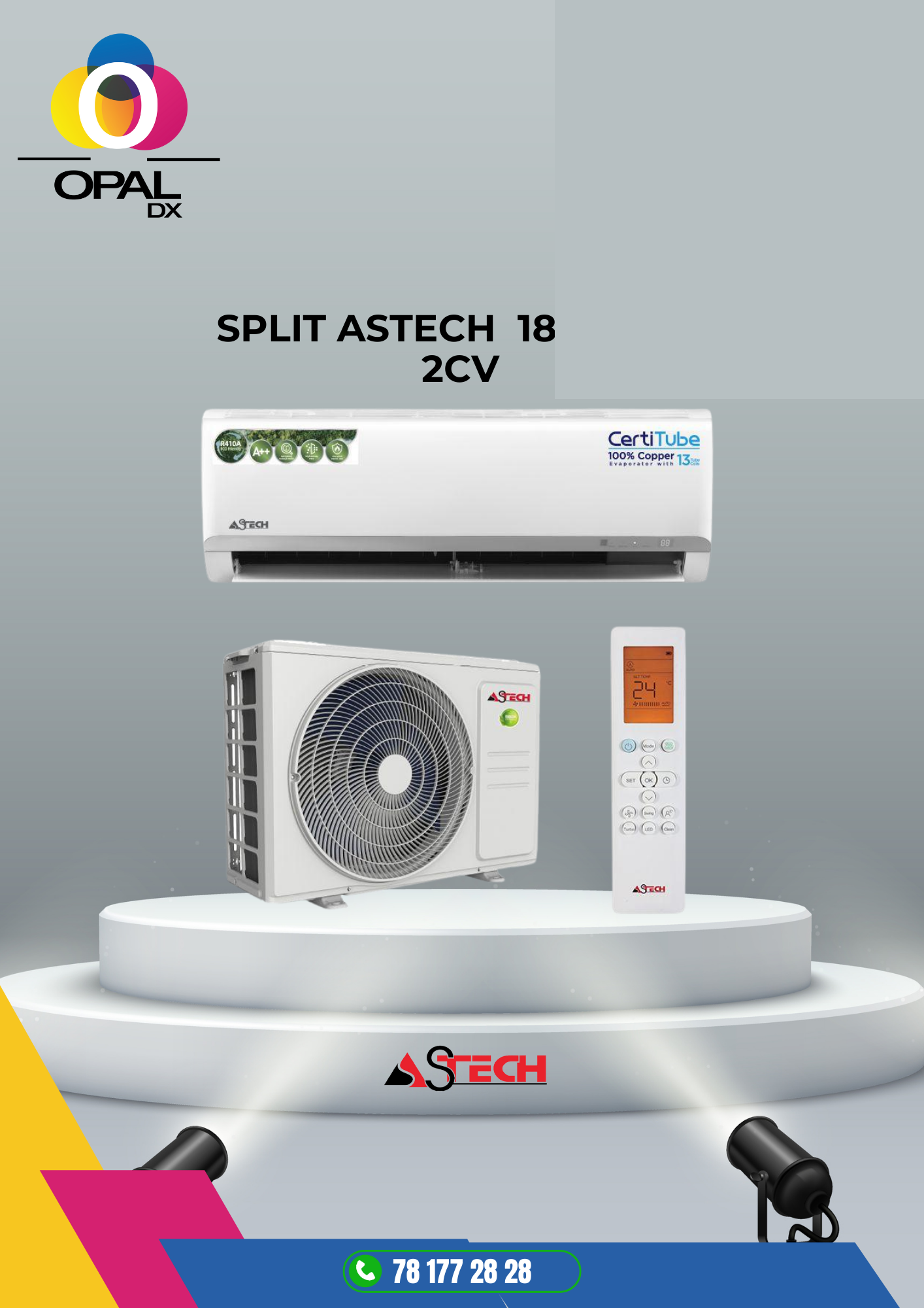 SPLIT ASTECH 18000BTU