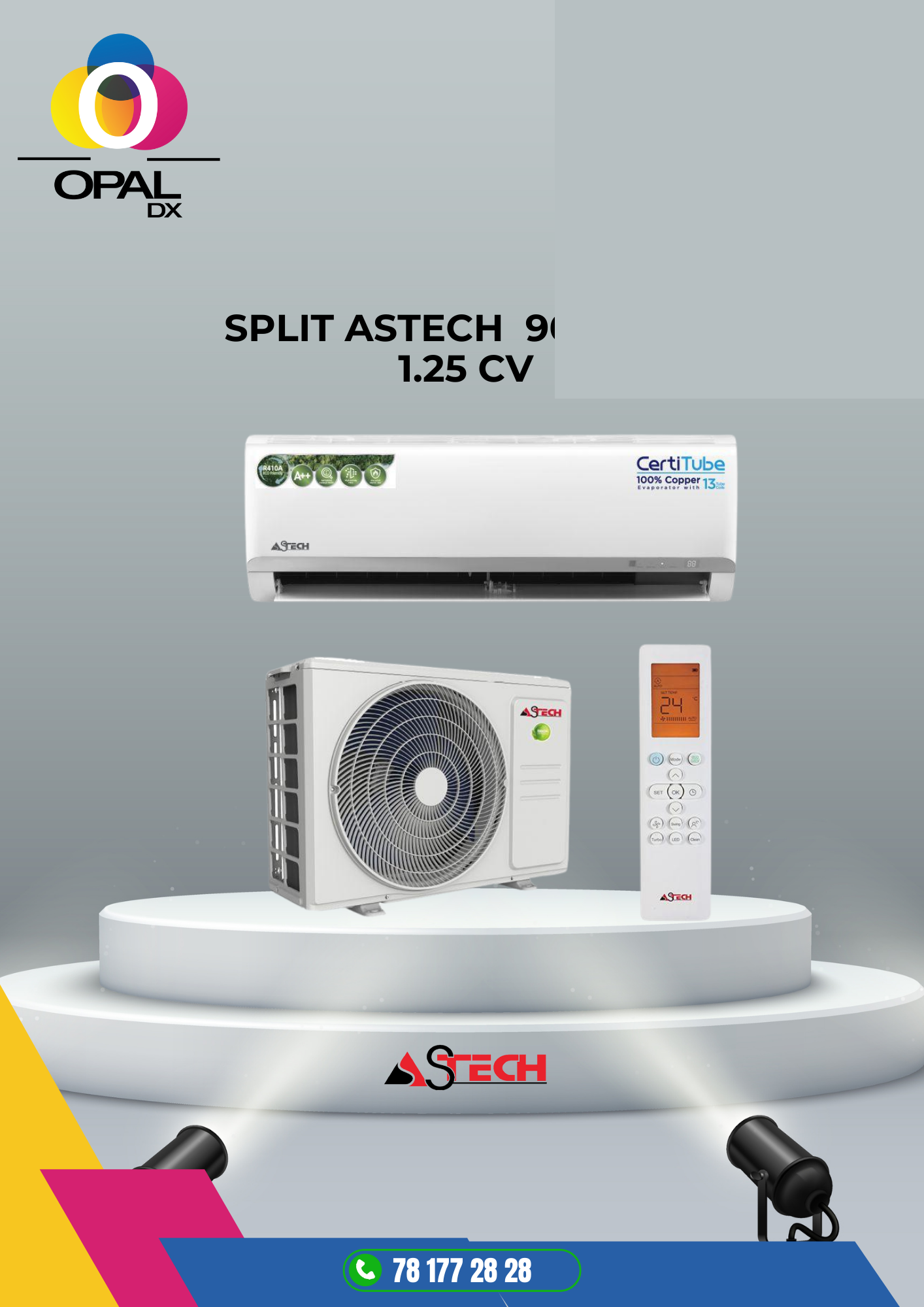SPLIT ASTECH 9000BTU