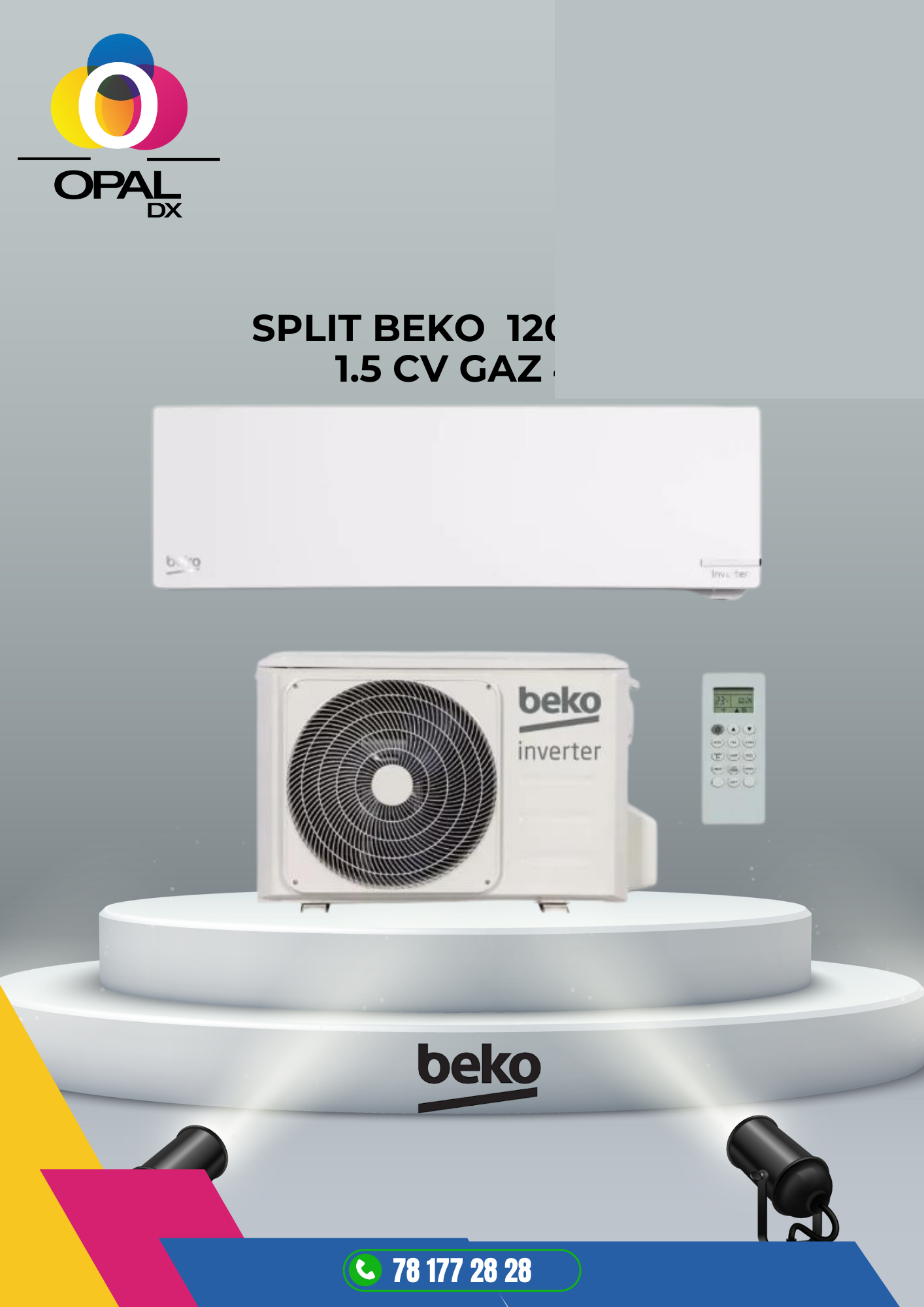 SPLIT BEKO 12000BTU 1.5 CV