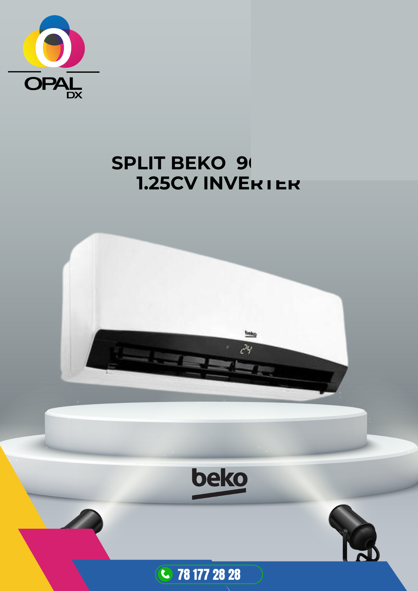 SPLIT BEKO 9000BTU 1.25. CV