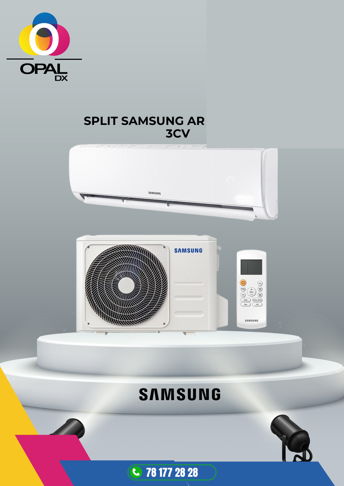 SPLIT SAMSUNG AR 24000BTU 3CV