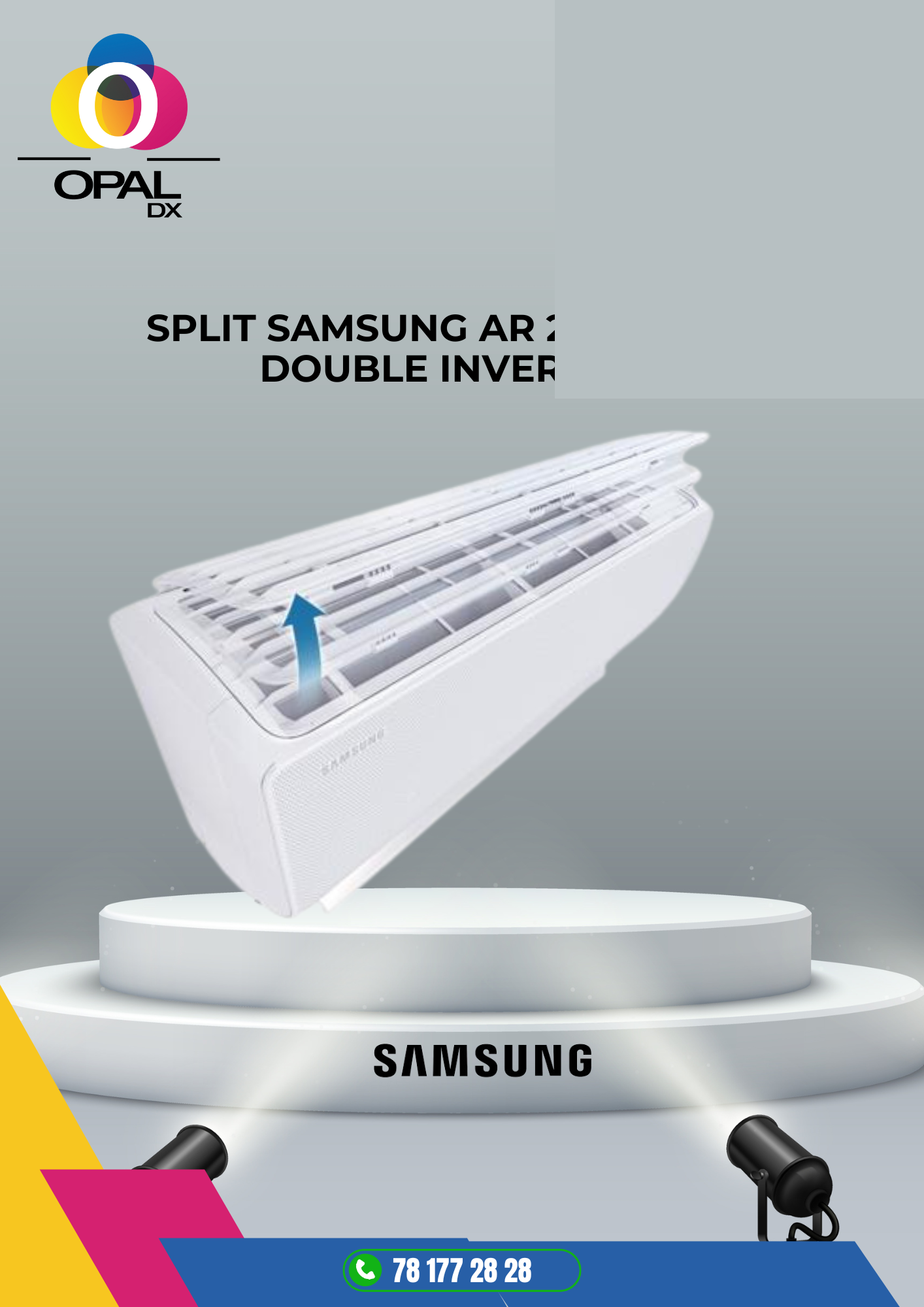 SPLIT SAMSUNG AR 24000BTU DOUBLE INVERTER