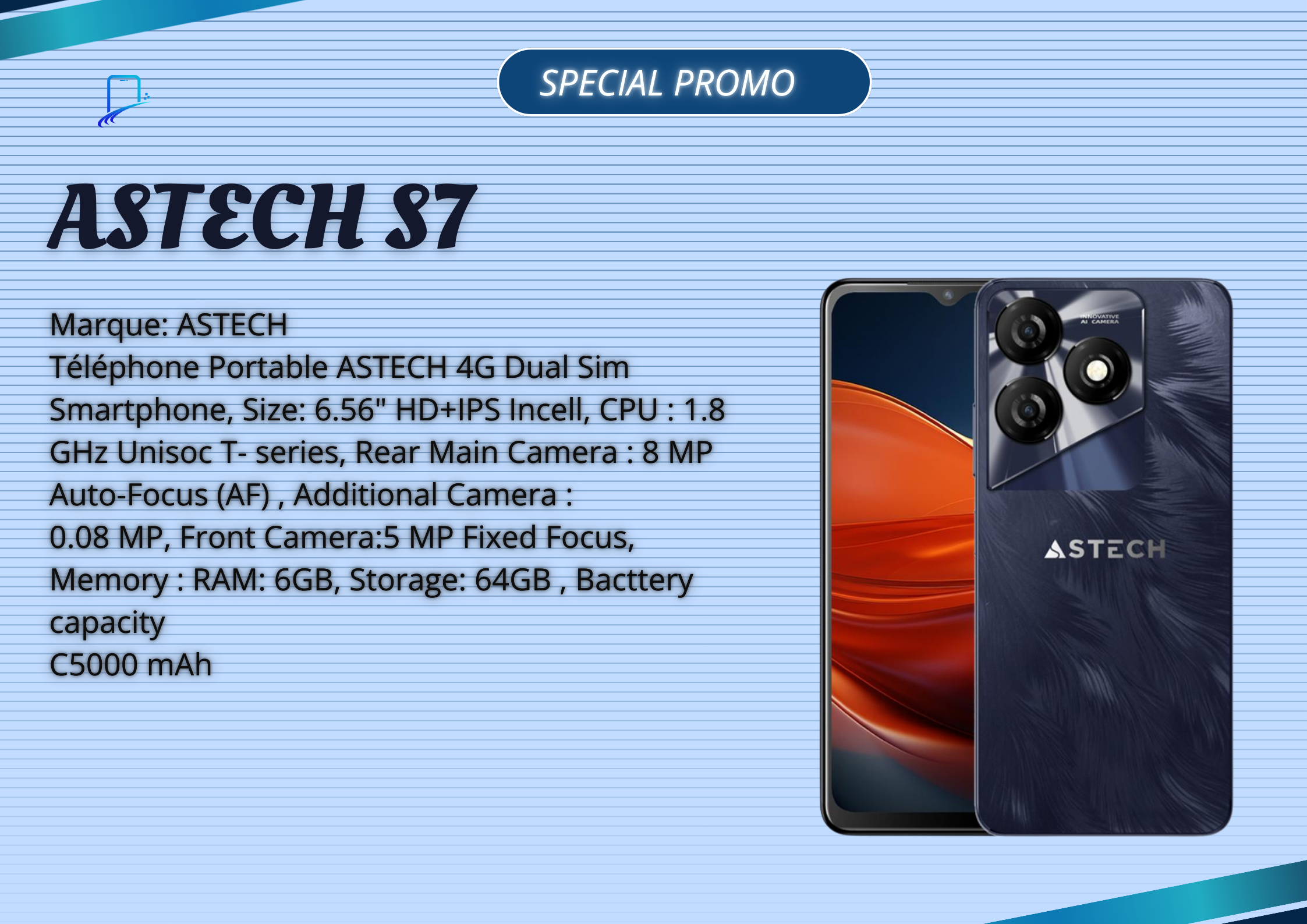 TELEPHONE ASTECH S7