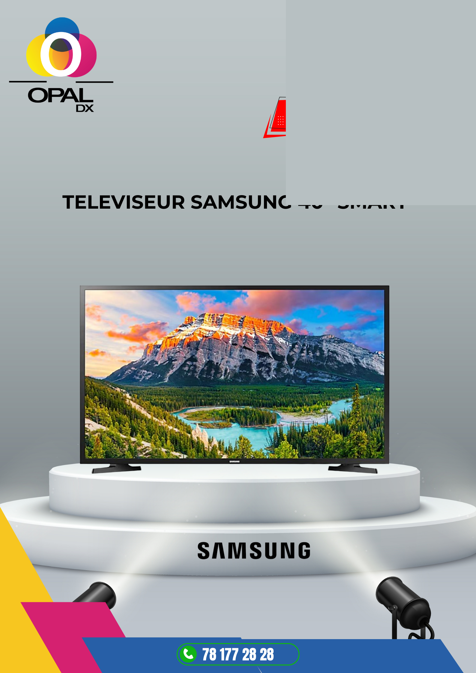 TÉLÉVISEUR SAMSUNG 40"